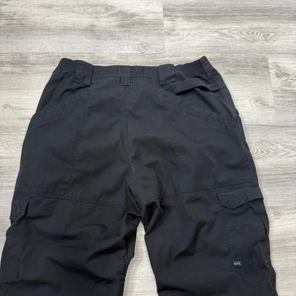 5.11 Tactical Men's Black Cargo Pants Size 36x30 Work Utility Outdoor - Picture 9 of 10